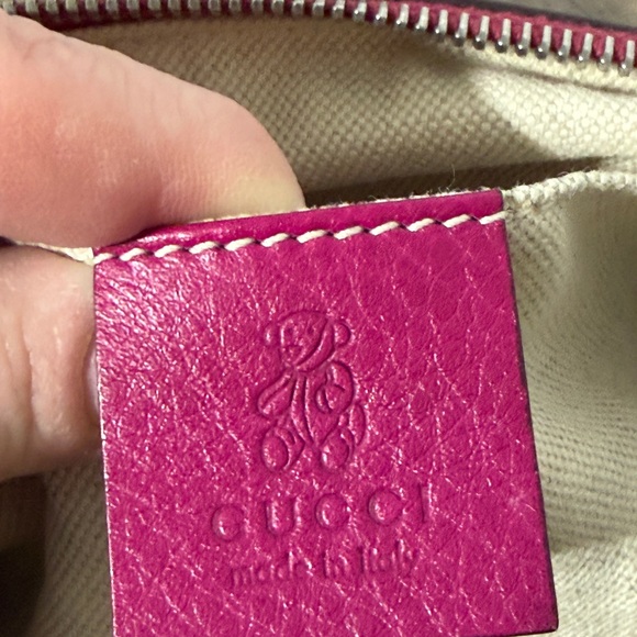 Gucci Fuchsia Leather Soho Mini Bag - Picture 6 of 10